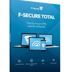 F-Secure F Secure Total 1 Vuosi 3 Laitetta