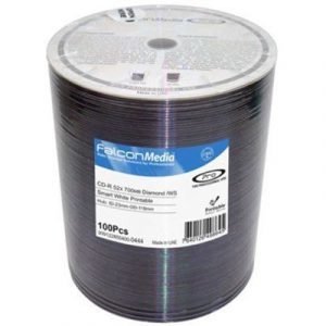 Falcon Cd-r Inkjet Diamond Smartwhite 100-pack