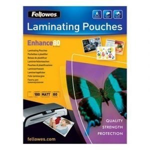 Fellowes Laminating Pouch Matte 80mic A3 100pcs