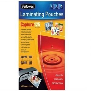 Fellowes Laminating Pouches Capture 125 Micron