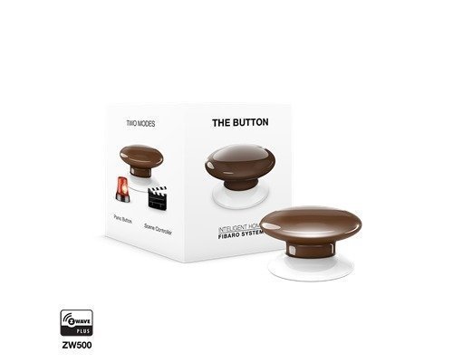 Fibaro The Button Brown