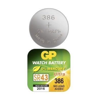 GP BATTERIES GP 386 SC1 / SR43W