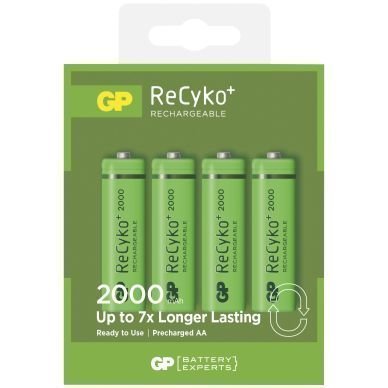 GP BATTERIES GP Recyko 2 100 mAh AA/LR6 4:n pakkaus