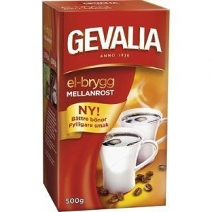 Gevalia Kaffe Gevalia Mellanrost E-brygg 500g 12-pack