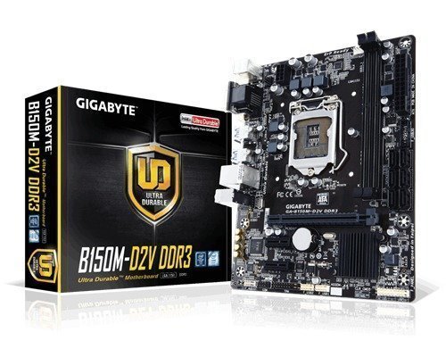 Gigabyte Ga-b150m-d2v Ddr3 Lga1151 Socket Mikro Atx