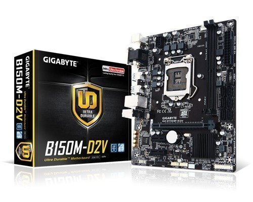 Gigabyte Ga-b150m-d2v Lga1151 Socket Mikro Atx