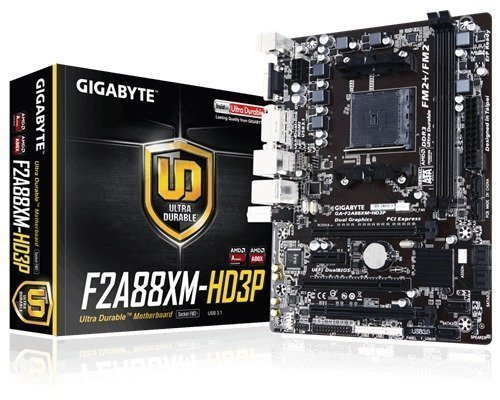 Gigabyte Ga-f2a88xm-hd3p Socket Fm2+ Mikro Atx