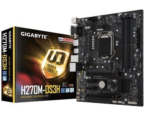 Gigabyte Ga-h270m Ds3h S-1151 Mikro Atx