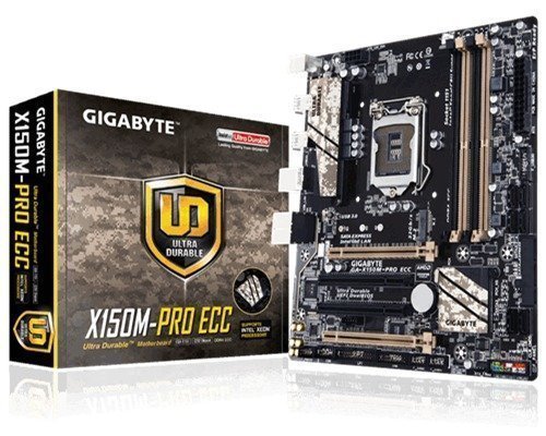 Gigabyte Ga-x150m-pro Ecc C232 S-1151 M-atx Lga1151 Socket Mikro Atx