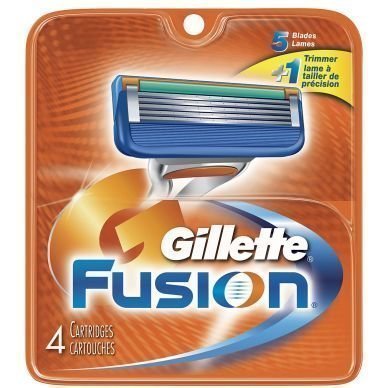 Gillette Gillette Fusion 4 kpl partateriä