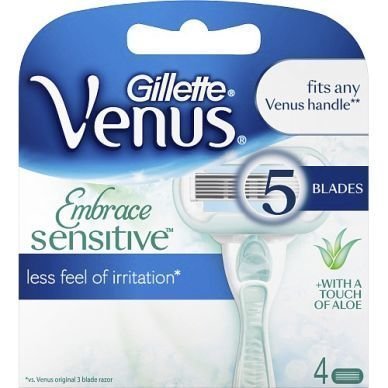 Gillette Gillette Venus Embrace Sensitive 4 kpl teriä
