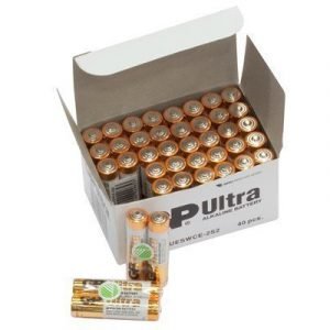 Gp Ultra Battery Alkaline 40 Pcs Aaa/lr03 1