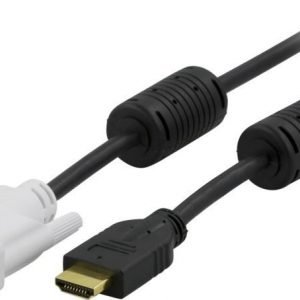 HDMI - DVI-D-kaapeli 2 m