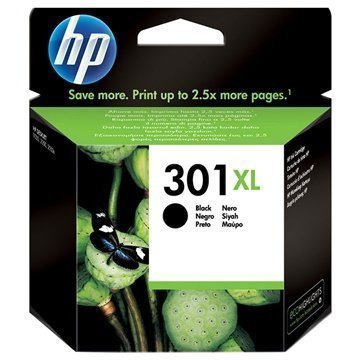 HP 301 Mustepatruuna XL Deskjet 1000 2540 AiO Officejet 2620 AiO Musta