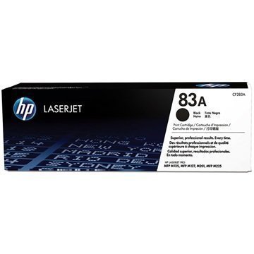 HP 83A Toner LaserJet Pro MFP M125 M126 M127 M128 Sarjoille Musta