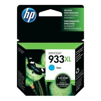 HP 933XL Inkjet Catridges OfficeJet 6600 Cyan