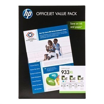 HP 933XL Inkjet Kasetit Â- Officejet 6600 -Â Syaani Magenta Keltainen
