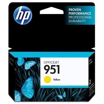 HP 951 Mustepatruuna Officejet Pro 8600 e-AiO 8610 e-AiO 276DW Keltainen