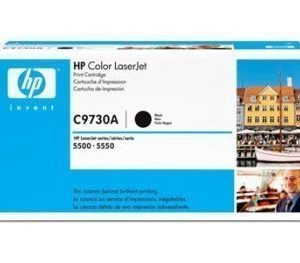 HP C9730A Toner Color Laserjet 5500 5550 Black