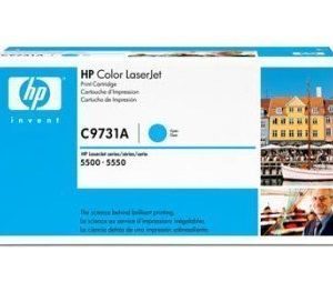 HP C9731A Toner Color Laserjet 5500 5550 Cyan