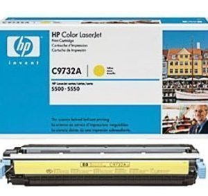 HP C9732A Toner Color Laserjet 5500 5550 Yellow