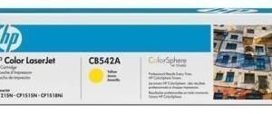 HP CB542A Toner Color Laserjet CM 1312 MFP CP 1510 Yellow