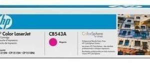 HP CB543A Toner Color Laserjet CM 1312 MFP CP 1510 Magenta