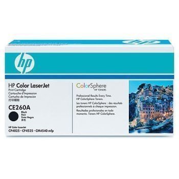 HP CE260A Toner Color Laserjet CP 4025 N CP 4525 N Black