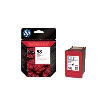 HP DESKJET 5550 NR. 58 Inkjet Cartridge C6658AE#301 Black Light Cyan Light Magenta