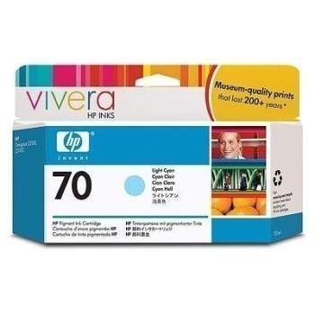 HP Designjet Z 2100 Inkjet Cartridge Nr.70 C9390A Light Cyan