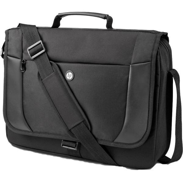 HP Essential Messenger Case - Kannettavan tietokoneen kantolaukku - 17.3 "