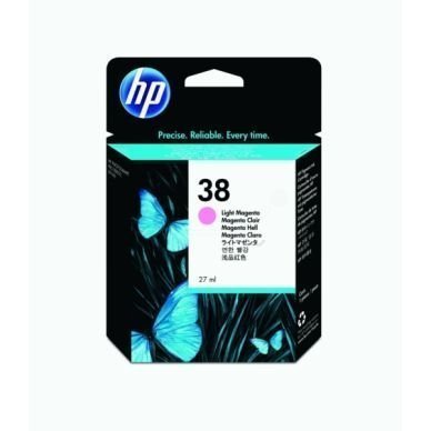 HP HP 38 vaaleanmagenta pigmentti alkuperäinen 550 sivua