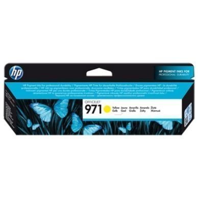 HP Keltainen HP 971 Officejet -mustekasetti 2500 sivua