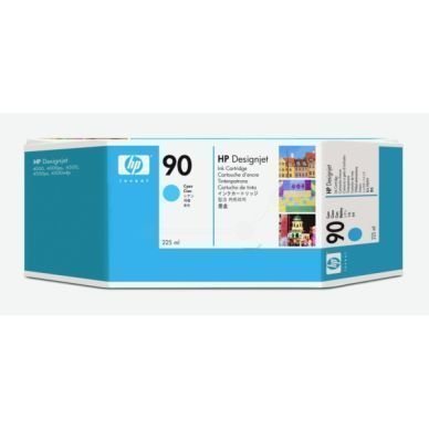 HP Mustepatruuna cyan Nro 90 225ml