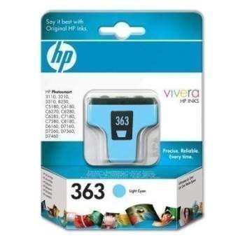 HP Photosmart 3108 Inkjet Cartridge Nr.363 C8774EE#BA1 Light Cyan