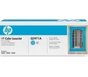HP Q3971A Toner Color Laserjet 2550 2820 Cyan
