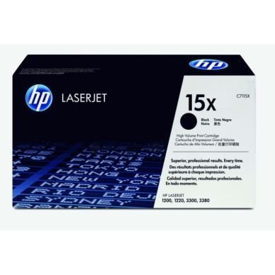 HP Värikasetti musta 3.500 sivua No15X