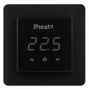Heatit Thermostat Z-wave Black