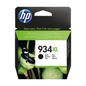 Hp 934xl Alkuperäinen Riittoisa Musta Mustekasetti