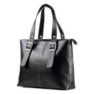 Hp Ladies Black Tote 15.6tuuma Nahka Musta