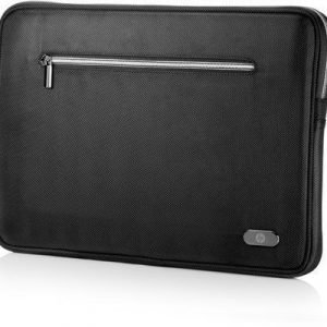 Hp Ultrabook Sleeve 14.1tuuma Leather-like Musta