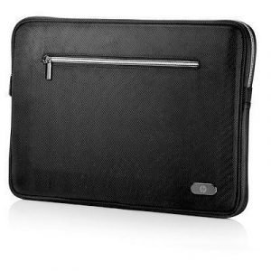 Hp Ultrabook Sleeve 15.6tuuma Leather-like Musta