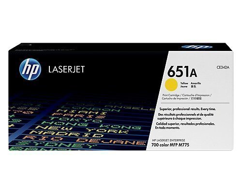 Hp Värikasetti Keltainen 651a M775-series