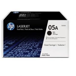 Hp Värikasetti Musta 05a Lj P2033/p2035/p2036/p2037/p2055 2-pack