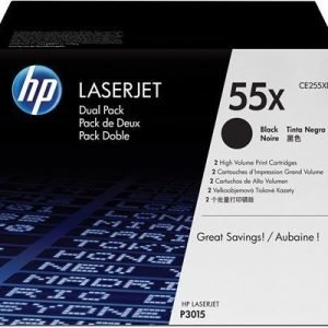 Hp Värikasetti Musta 12.5k P3015 2-pack