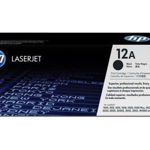 Hp Värikasetti Musta 12a Lj 1010/1012/102x/1015/3030