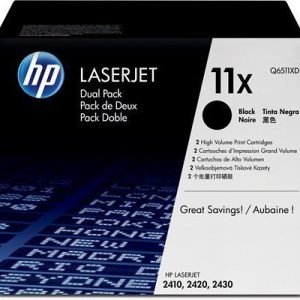 Hp Värikasetti Musta 12k Lj 4250/4350 2-pack