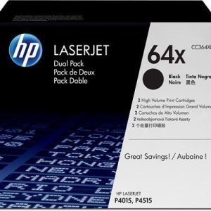 Hp Värikasetti Musta 24k P4015/p4515 2-pack