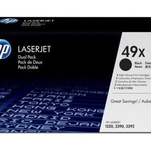 Hp Värikasetti Musta 6k 1320/3390 2-pack