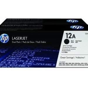 Hp Värikasetti Musta Lj 1010/1012/102x/1015/3030 2-pack